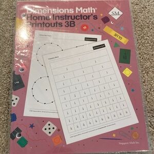 Dimensions Math Printouts 3B